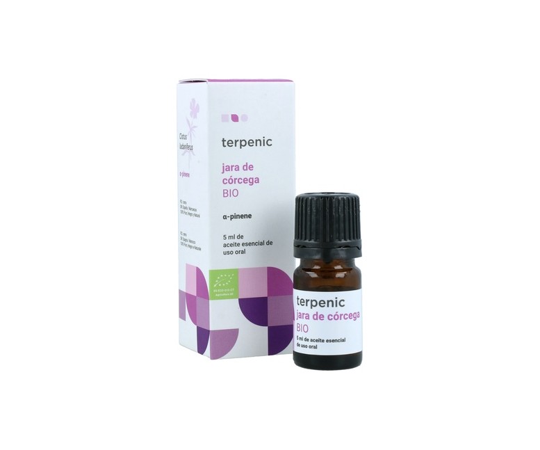 Aceite Esencial Jara Córcega Bio 5 ml de aceite esencial Terpenic