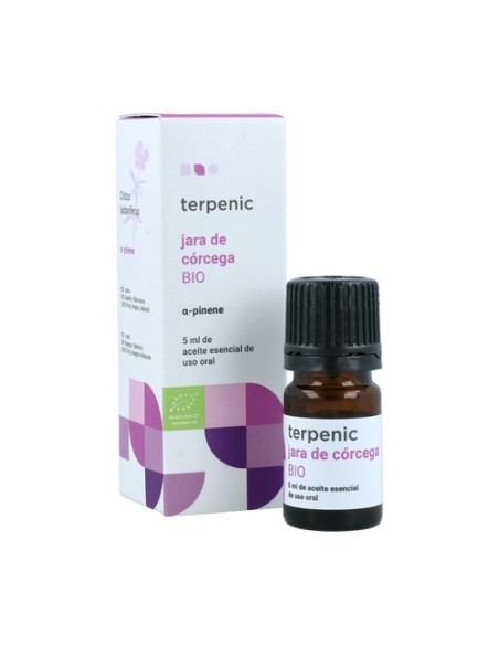 Aceite Esencial Jara Córcega Bio 5 ml de aceite esencial Terpenic