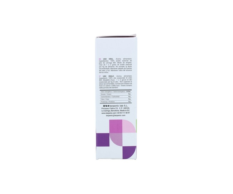 Aceite Esencial Jara Córcega Bio 5 ml de aceite esencial Terpenic