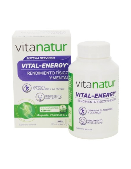 Vitanatur Vital Energy 120 cápsulas Vitanatur