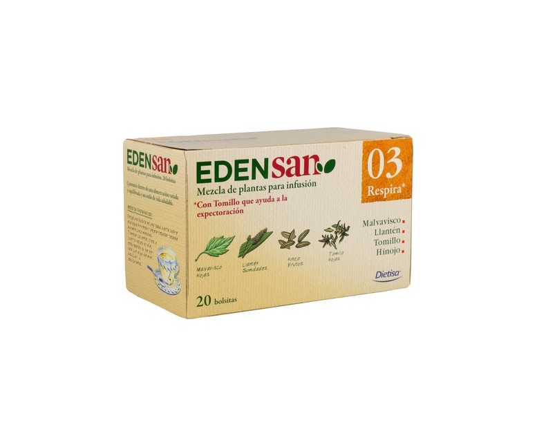 Edensan 03 Bto Infusiones 20 bolsitas infusoras Dietisa