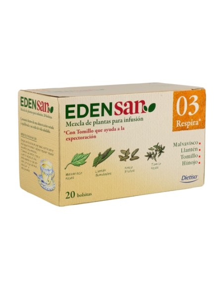 Edensan 03 Bto Infusiones 20 bolsitas infusoras Dietisa