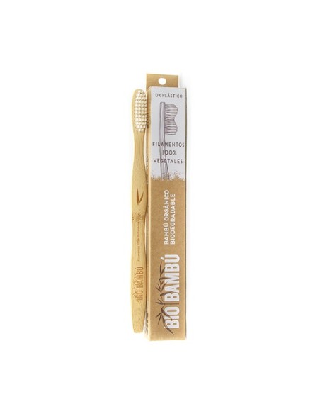 Cepillo de Dientes Adulto 100% Natural 1 unidad BioBambú