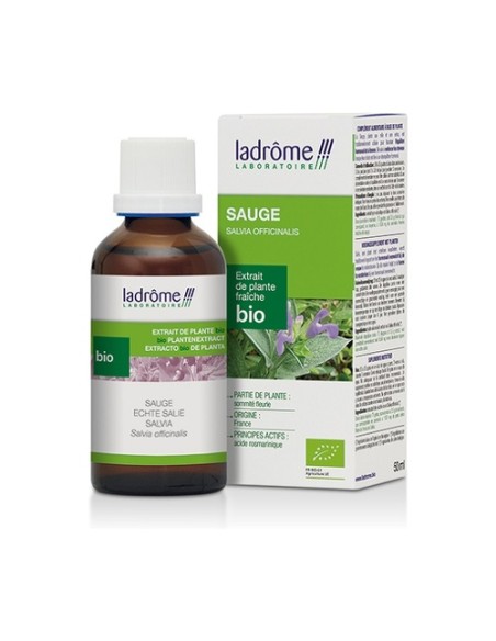 Extracto de planta fresca de salvia 50 ml Ladrome