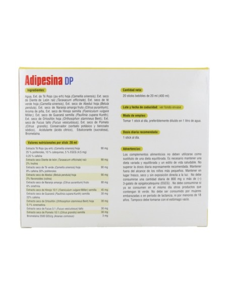 Adipesina Depur Active 20 sticks Winter