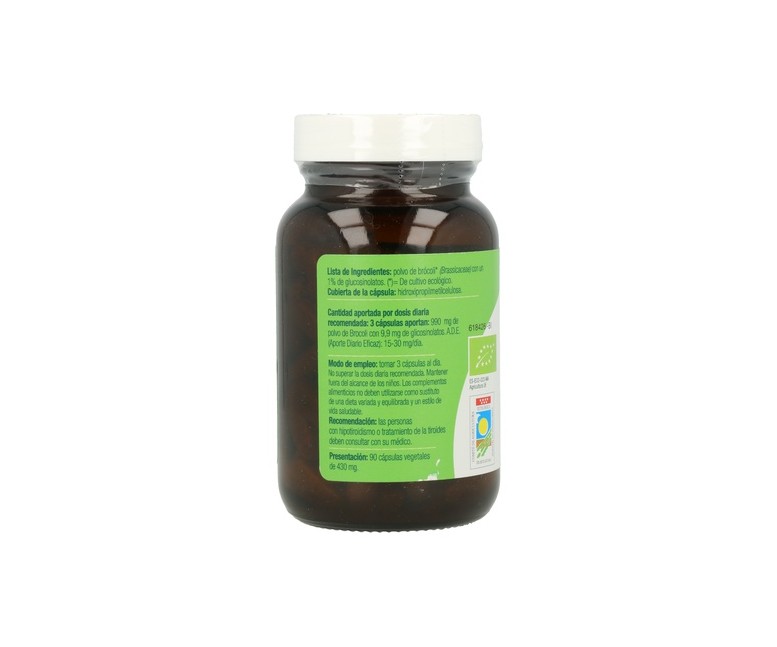 Brócoli Bio 90 cápsulas (430mg) El Granero Integral