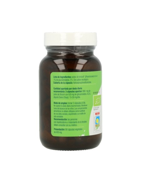 Brócoli Bio 90 cápsulas (430mg) El Granero Integral