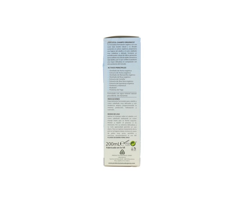 Champú Orgánico Cabellos Delicados Y Piel Atópica 200 ml Feng