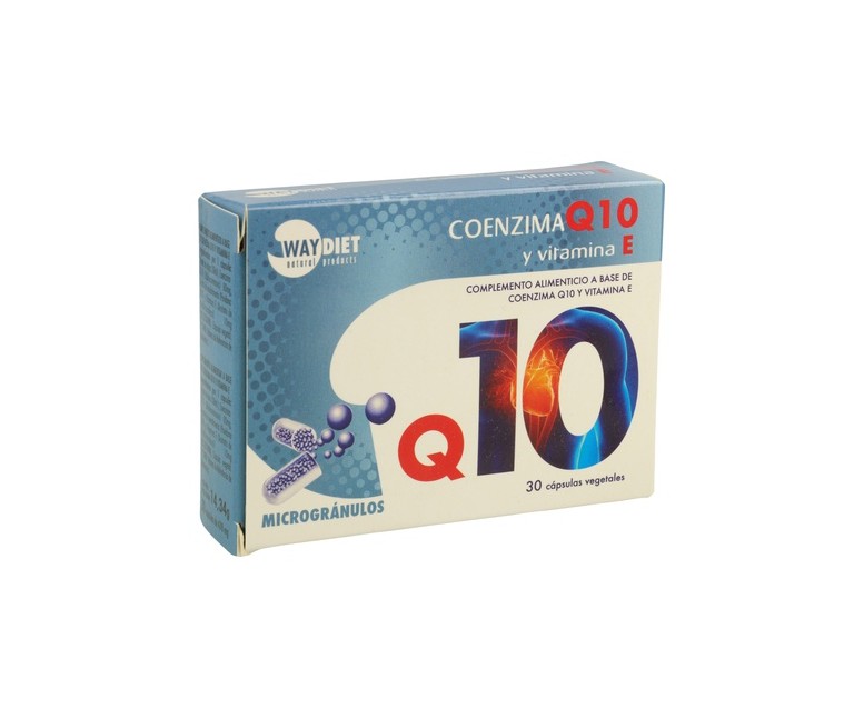 Q10 + Vitamina E 30 cápsulas Waydiet