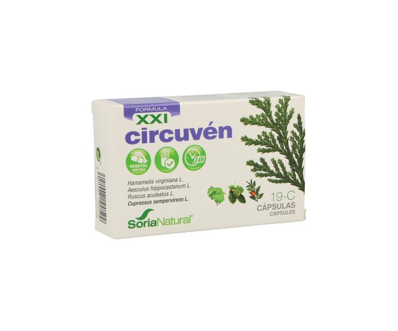 19 C Circuven (Fórmula XXI) 30 cápsulas Soria Natural