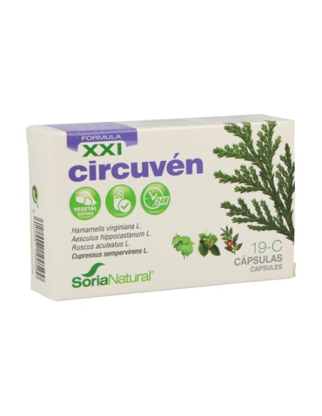 19 C Circuven (Fórmula XXI) 30 cápsulas Soria Natural