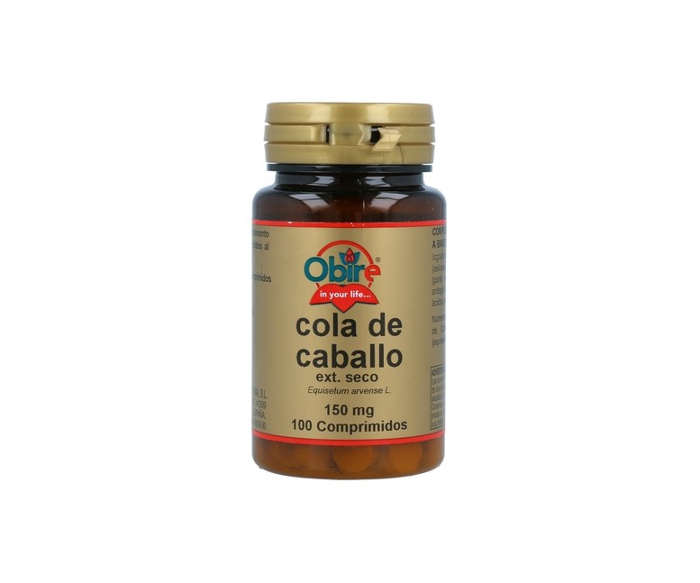 Cola de Caballo 100 comprimidos de 150mg Obire