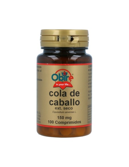 Cola de Caballo 100 comprimidos de 150mg Obire