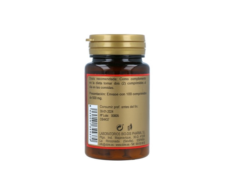 Cola de Caballo 100 comprimidos de 150mg Obire