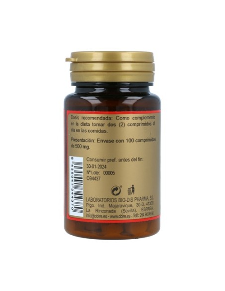 Cola de Caballo 100 comprimidos de 150mg Obire