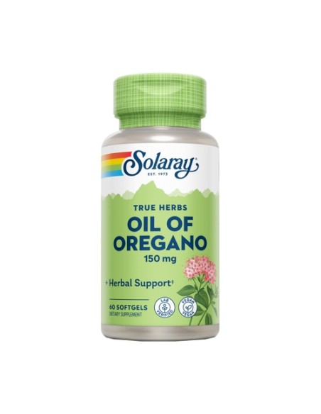 Oil of Oregano 60 cápsulas de 150mg Solaray