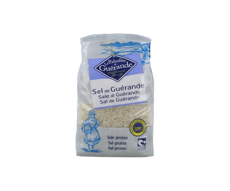 Sal Marina gris gruesa (sal celta) 1 kg Le Paludier de Guerande