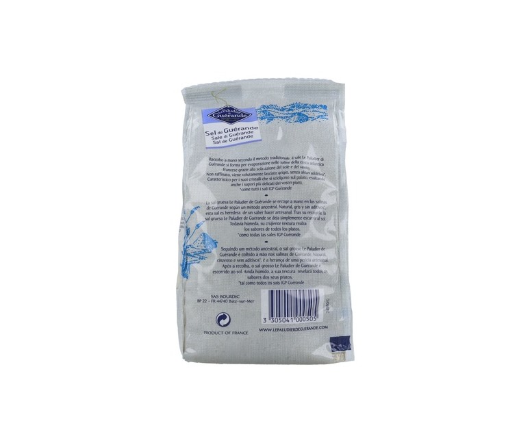 Sal Marina gris gruesa (sal celta) 1 kg Le Paludier de Guerande