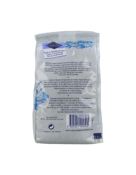 Sal Marina gris gruesa (sal celta) 1 kg Le Paludier de Guerande