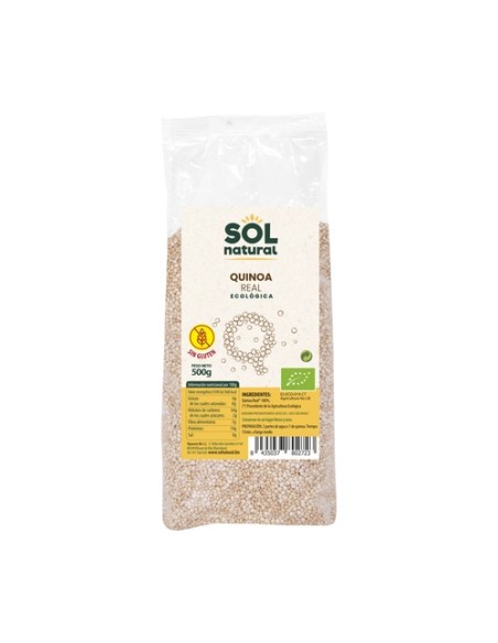 Quinoa real sin gluten Bio 500 g Sol Natural