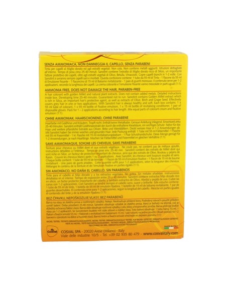 Tinte 19 Rubio Clarísimo 125 ml (Rubio claro) Sanotint