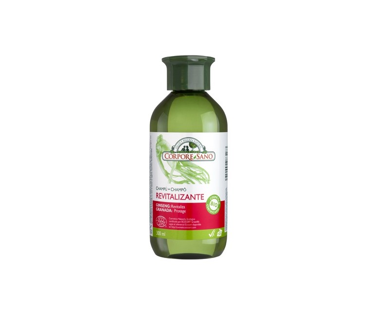 Champú Revitalizante Ginseng y Granada Bio 300 ml Corpore Sano