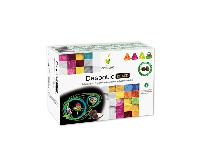 Despatic black 20 viales Nova Diet