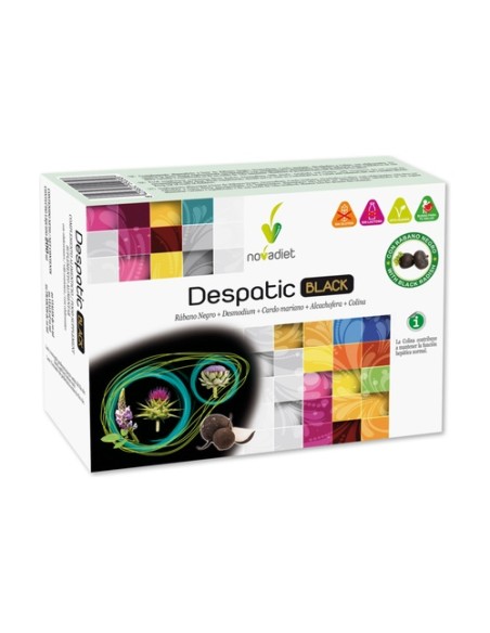 Despatic black 20 viales Nova Diet