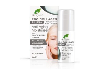 Crema antienvejecimiento Pro Colágeno Plus+ con Perla Negra
