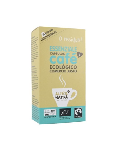 Cápsulas Ecológicas Biodegradables de Café Essenziale 10 unidades de 5g Alternativa3