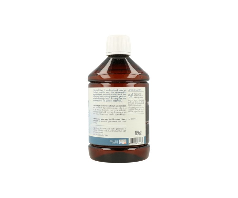 Plata Coloidal 20 ppm 500 ml Biofloral