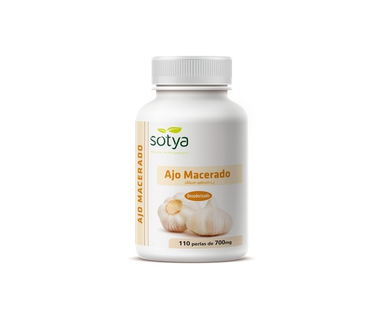 Ajo Macerado 110 perlas de 700mg Sotya