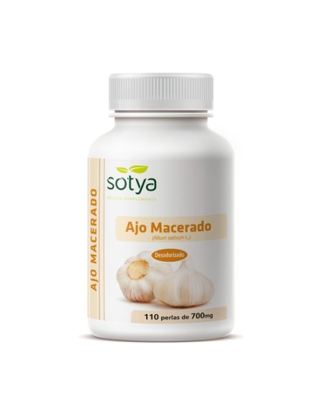 Ajo Macerado 110 perlas de 700mg Sotya