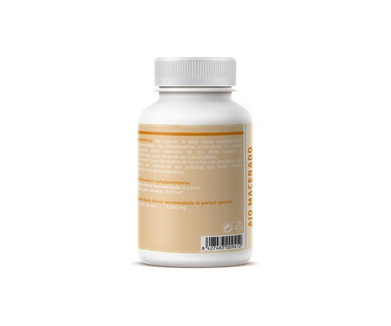 Ajo Macerado 110 perlas de 700mg Sotya