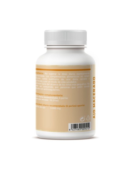 Ajo Macerado 110 perlas de 700mg Sotya