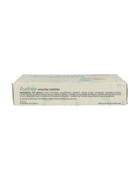 Izalinea 20 ampollas de 10ml Izalo
