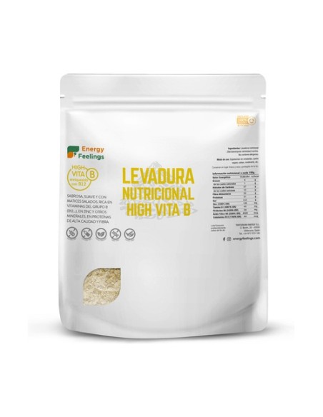 Levadura Nutricional en Copos con Vitamina B12 250 g Energy Feelings