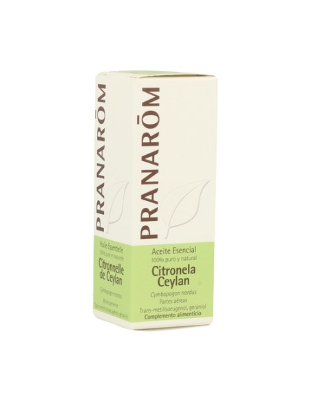Citronela Ceylan Aceite Esencial 10 ml de aceite esencial Pranarom