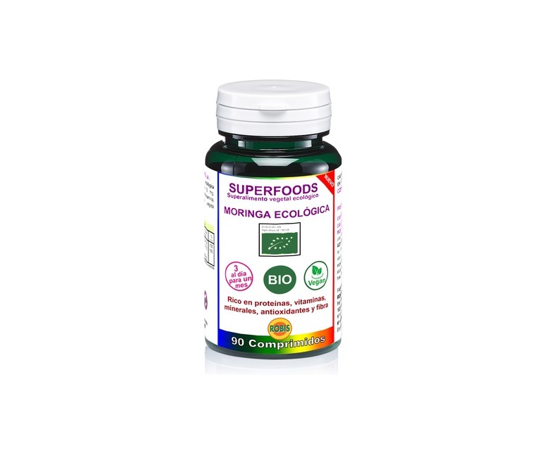 Moringa Superalimentos Bio 90 cápsulas Robis