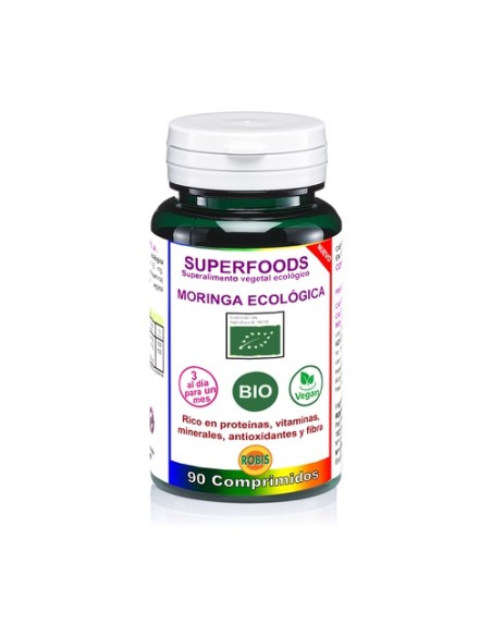 Moringa Superalimentos Bio 90 cápsulas Robis