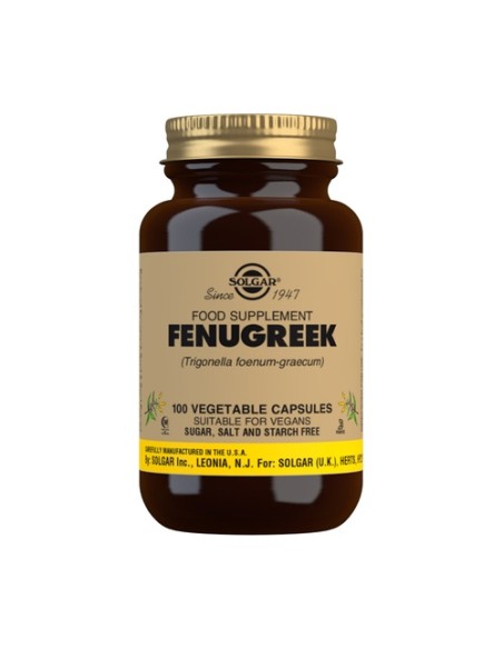 Fenogreco 100 cápsulas vegetales de 520 mg Solgar