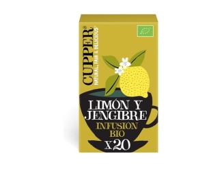 Infusión de limón y jengibre Bio