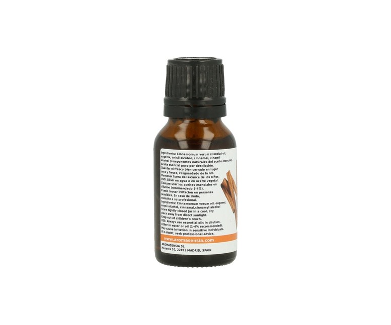 Canela Aceite Esencial. 15 ml Aromasensia