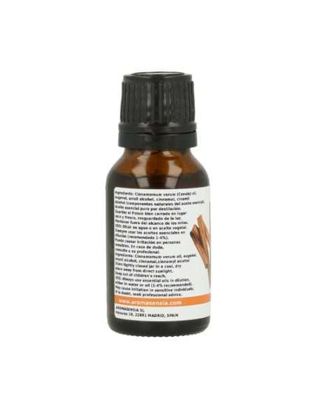 Canela Aceite Esencial. 15 ml Aromasensia