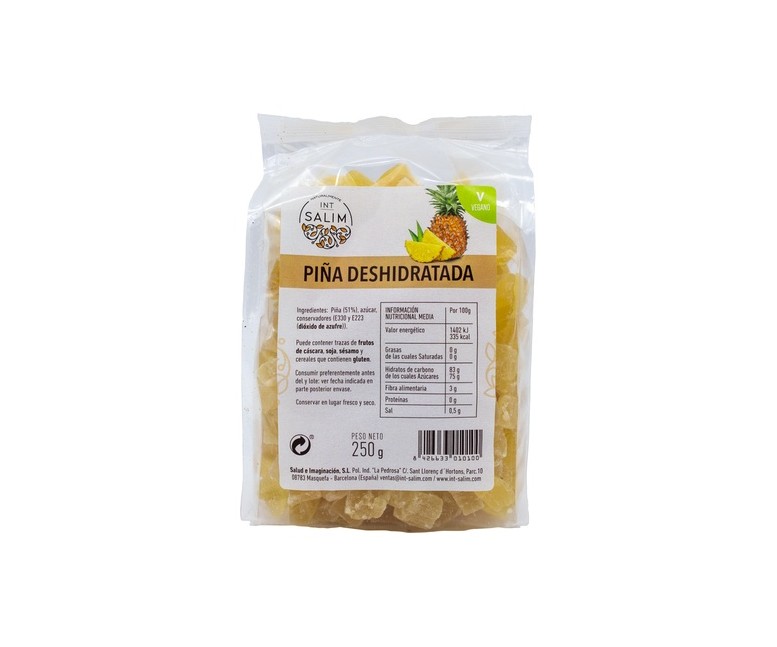 Piña Deshidratada 250 g Int-Salim
