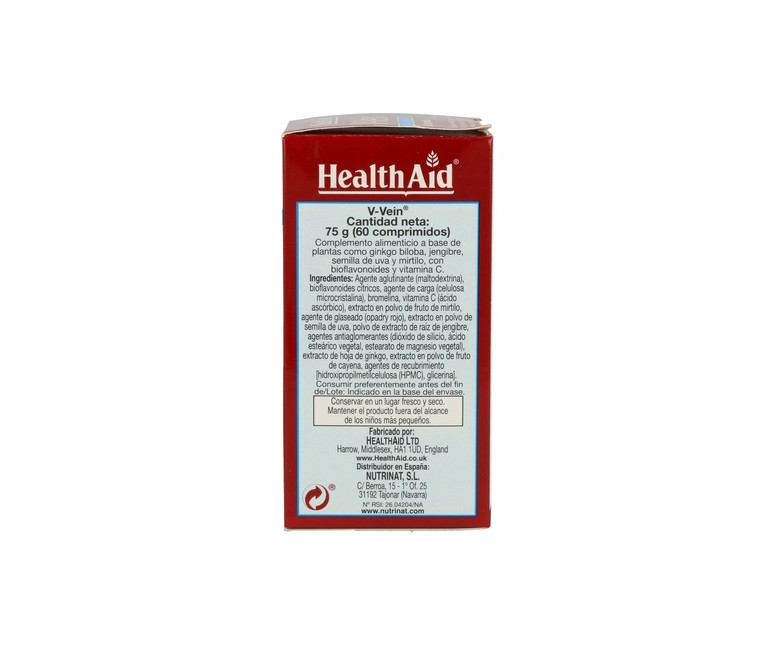 V-Vein Healthy Circulation 60 comprimidos Health Aid