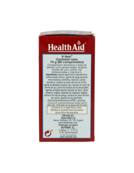 V-Vein Healthy Circulation 60 comprimidos Health Aid