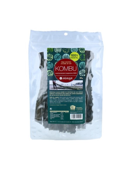 Alga Kombu de Japón Eco 50 g Mimasa
