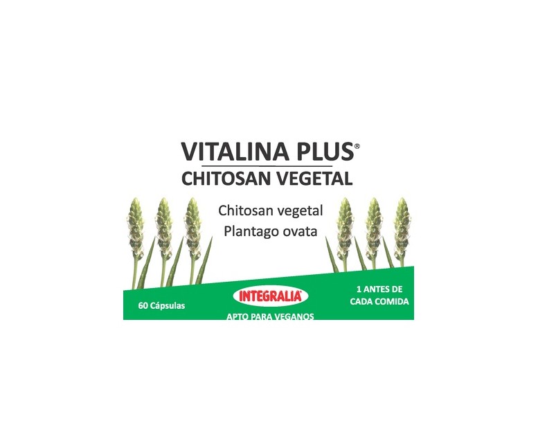 Vitalina Plus Chitosan Vegetal 60 cápsulas Integralia