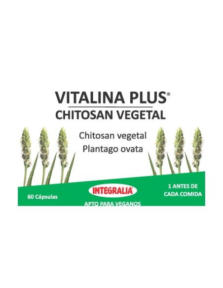 Vitalina Plus Chitosan Vegetal 60 cápsulas Integralia